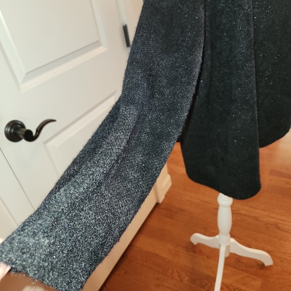 NWT Maurices Black Cowl Neck Cross Front Sweater Size 2X Super Soft & Unique - Picture 3 of 10